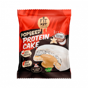FitKit Protein Popseed Cake, 70 грамм
