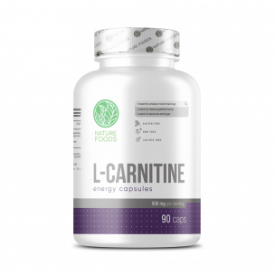 Nature Foods L-Carnitine 500 mg, 90 капсул