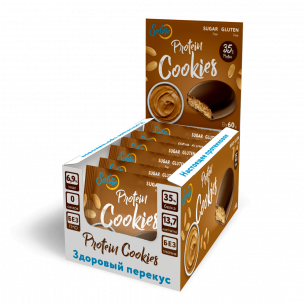 Solvie Protein Cookies глазированное, 60 гр