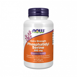 NOW Phosphatidyl Serine 300 mg, 50 капсул