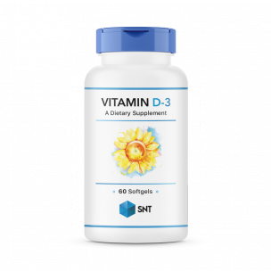 SNT Vitamin D3 5000 IU, 60 капсул