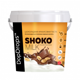 DopDrops Shoko Milk Peanut Butter, 1000 грамм