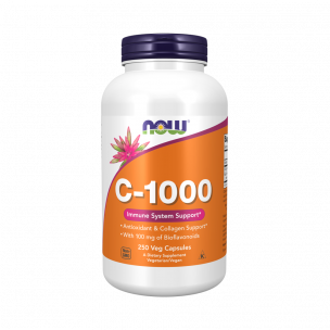 NOW C-1000 with 100 mg of Bioflavonoids, 250 капсул