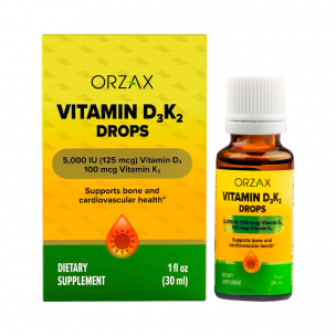 Orzax D3 K2 Drop, 30 мл