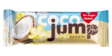 JUMP BIO Bar глазированный кокосовый, 40 гр