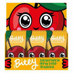 Bite Bitey Батончик Фруктово - ягодный, 25 гр
