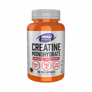 NOW Creatine Monohydrate 750 mg, 120 капсул