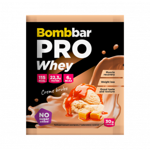 Bombbar Whey Protein, 30 грамм