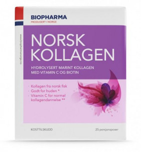 BIOPHARMA Norsk KOLLAGEN, 25 пак