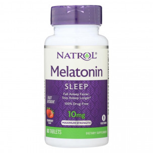 Natrol Melatonin Fast Dissolve 10 мг, 60 таб