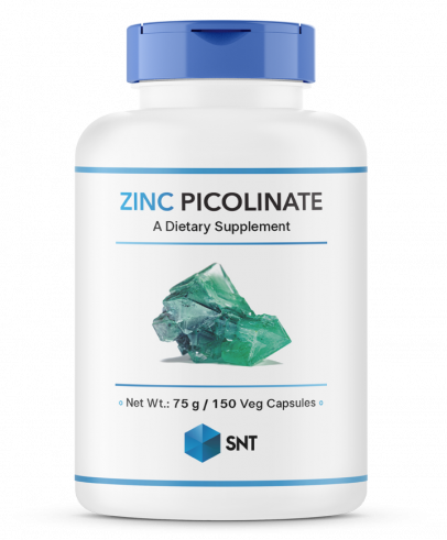 SNT Zinc Picolinate, Цинк Пиколинат, 150 капсул