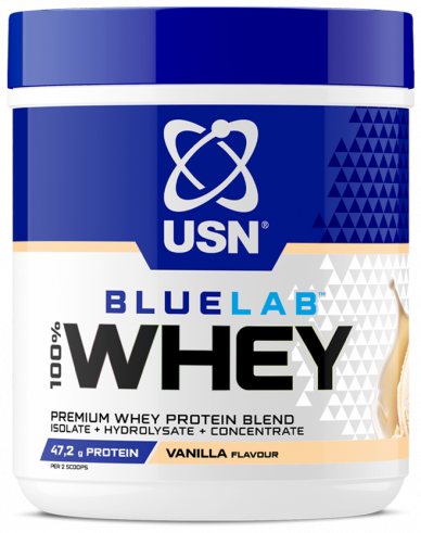 USN BlueLab 100% Whey Premium Protein, Блюлаб 100% Вей Премиум Протеин, 454 грамм