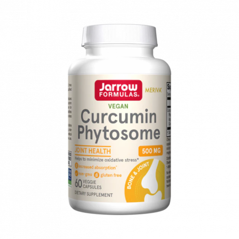 Jarrow Formulas Curcumin Phytosome, Фитосома куркумина, 60 капсул