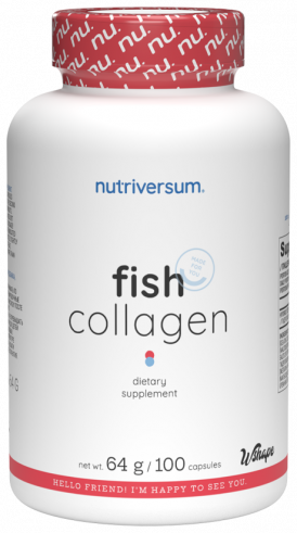 Nutriversum Fish Collagen, Фиш Коллаген, 100 капсул