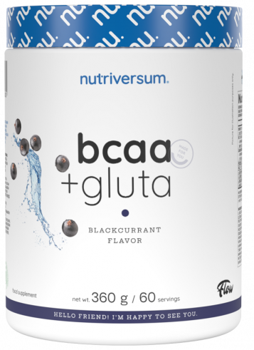 Nutriversum BCAA+Gluta, BCAA+Глюта, 360 грамм