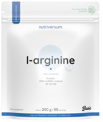 Nutriversum L-Arginine, Л-Аргинин, 200 грамм