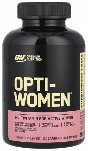 Optimum Nutrition Opti-Women, Опти-Вумен, 120 капсул