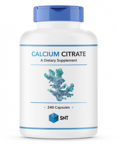 SNT Calcium Citrate, Кальция Цитрат, 240 капсул