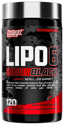 Nutrex Lipo-6 Black, 120 капсул