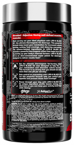 Nutrex Lipo-6 Black Ultra Concentrate, 60 капсул