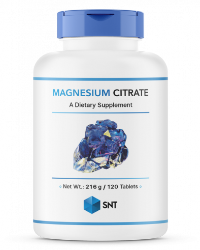 SNT Magnesium Citrate, Магния Цитрат, 120 таблеток