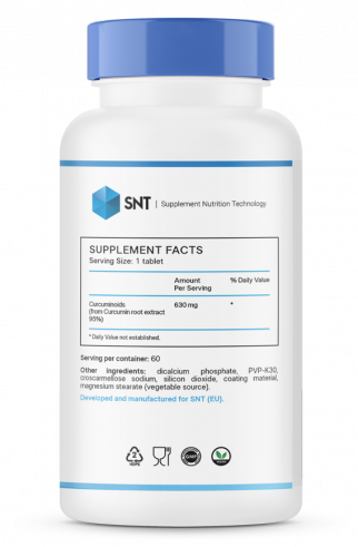 SNT Curcumin, Куркумин, 60 таблеток