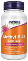 NOW Methyl В-12, Метил Витамин В-12, 250 таблеток