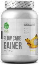 Nature Foods Delicious Slow Carb Gainer, Делишес Слоу Карб Гейнер, 1000 грамм