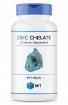 SNT Zinc Chelate, Цинк Хелат, 90 капсул