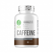 Nature Foods Caffeine 100 mg, 60 капсул