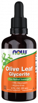 NOW Olive Leaf Glycerite, Глицерат листьев оливы, 59 мл