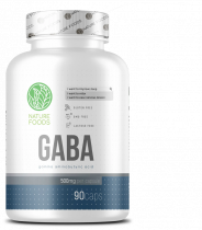 Nature Foods GABA 500 mg, 90 капсул