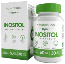 Natural Supp Inositol 600 mg, Инозитол 600 мг, 60 капсул