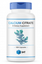 SNT Calcium Citrate, Кальция Цитрат, 120 капсул