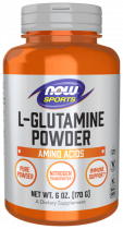 NOW L-Glutaminе, L-Глутамин, 170 грамм