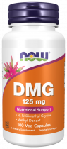 NOW DMG, Диметилглицин, 100 капсул