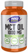 NOW MCT Oil, МСТ Ойл, 150 капсул