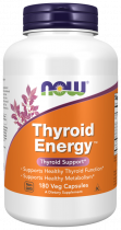 NOW Thyroid Energy, Тироид Энерджи, 180 капсул
