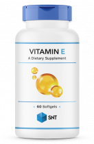 SNT Vitamin E, Витамин Е, 60 капсул