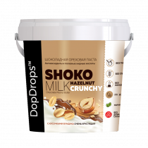 DopDrops Shoko Milk Peanut Hazelnut Crunchy, 1000 грамм