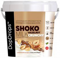DopDrops Shoko Milk Peanut Hazelnut Crunchy, 1000 грамм