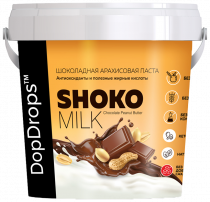 DopDrops Shoko Milk Peanut Butter, 1000 грамм