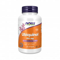 NOW Ubiquinol 100 mg, 120 капсул