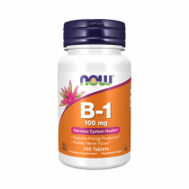 NOW B-1 100 mg, 100 таблеток