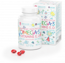 Tree of Life Omega 3 Kids, 90 капс