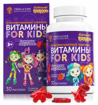 Tree of Life Сказочный патруль Мультивитаминый комплекс For kids, 30 таб