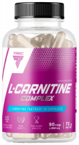 Trec Nutrition L-Carnitine Complex, Комплекс L-Карнитина + Хром + Витамин B6, 90 капсул