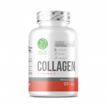 Nature Foods Collagen + Vitamine C, 120 капсул