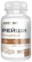 Лесово Рейши Мицелий, 60 капсул