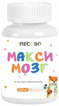 Лесово Макси мозг, 60 капсул